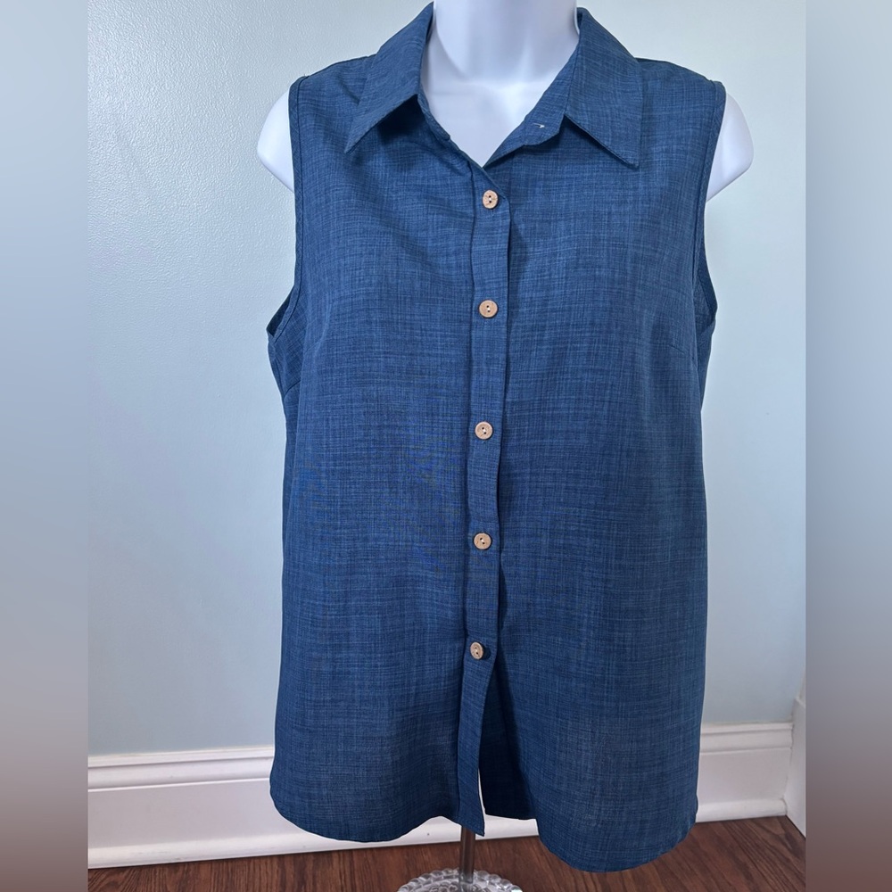Sleeveless Summer Blouse